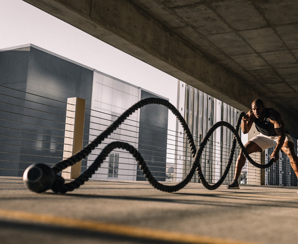 Training at Golden Arrow Fitness Club